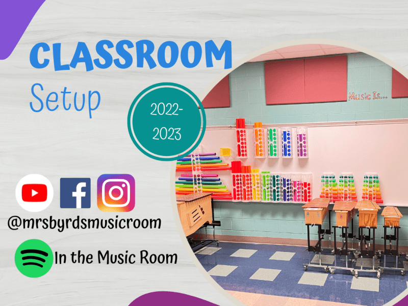 Instrument Storage Ideas for an Elementary Music&nbsp;Classroom